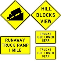  W7 Series Signs - Hill