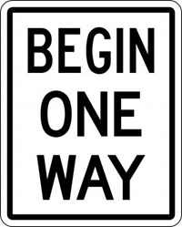  R6-6 24&quot;x30&quot; Begin One Way