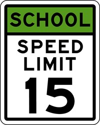 S5-1a 24&quot;x30&quot; School Speed Limit