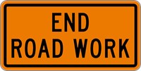 G20-2 36&quot;x18&quot; End Road Work