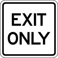 IN-16 12&quot;x12&quot; Exit Only