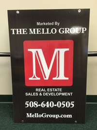 24&quot;x36&quot;Real Estate Sign - eg.      Mello Group 