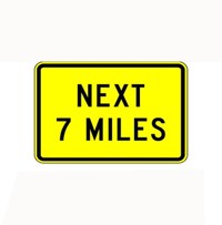 W7-3a 24&quot;x18&quot; Next (distance) Miles