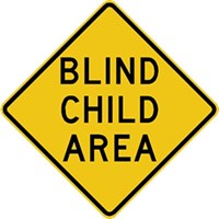  W15-18 24&quot;x24&quot; Blind Child Area 