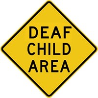  W15-16 24&quot;x24&quot; Deaf Child Area 