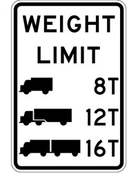 R12-5 30&quot;X42&quot;  Weight Limit (symbolic)