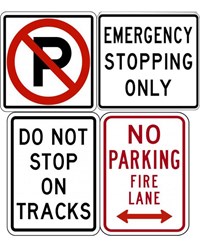 R8 Series: Parking and Emergency Restrictions