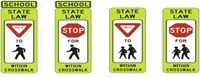 Crosswalk Safety Signs
