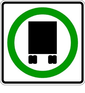 R14-4 24"X24" National Network (Trucks) Permitted