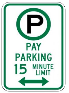    R7-21a 12"x18" Pay Parking 