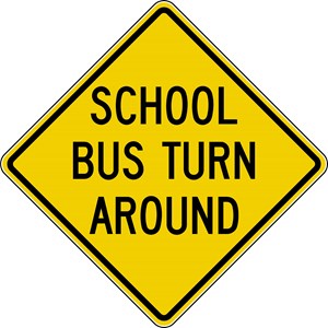 S3-4 30"x30"  School Bus Turn Around