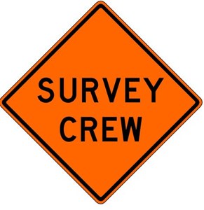 W21-6 36"x36" Survey Crew