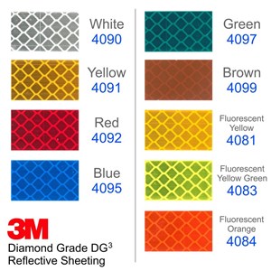3M Diamond Grade DG3  Series 4000 24"X50yd