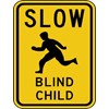   W15-7 18"x18" Blind Child 